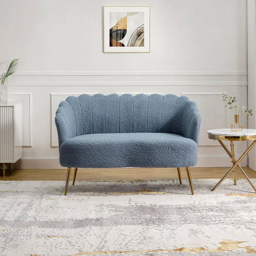 Ricardo 51.5"in.Loveseat with Channel Tufted Back