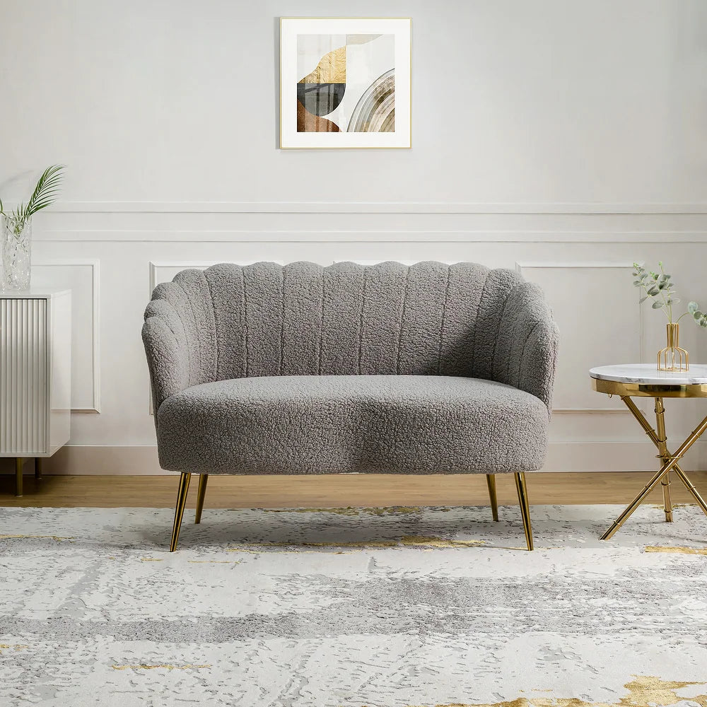 Ricardo 51.5"in.Loveseat with Channel Tufted Back