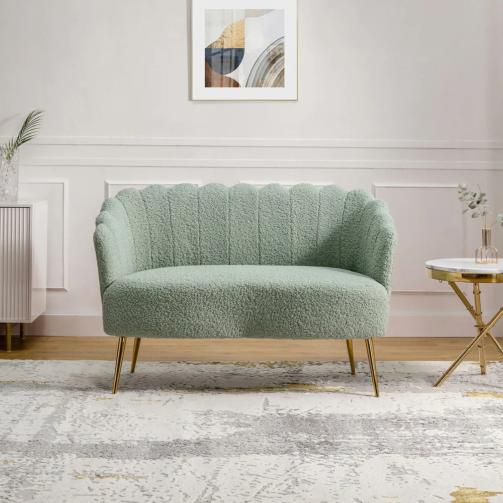Ricardo 51.5"in.Loveseat with Channel Tufted Back