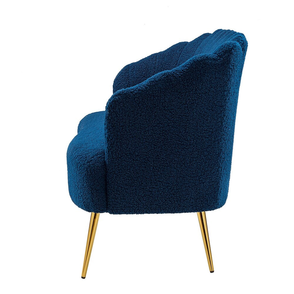 Ricardo 51.5"in.Loveseat with Channel Tufted Back
