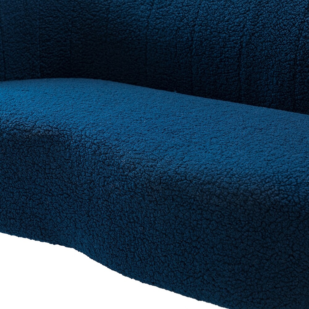 Ricardo 51.5"in.Loveseat with Channel Tufted Back