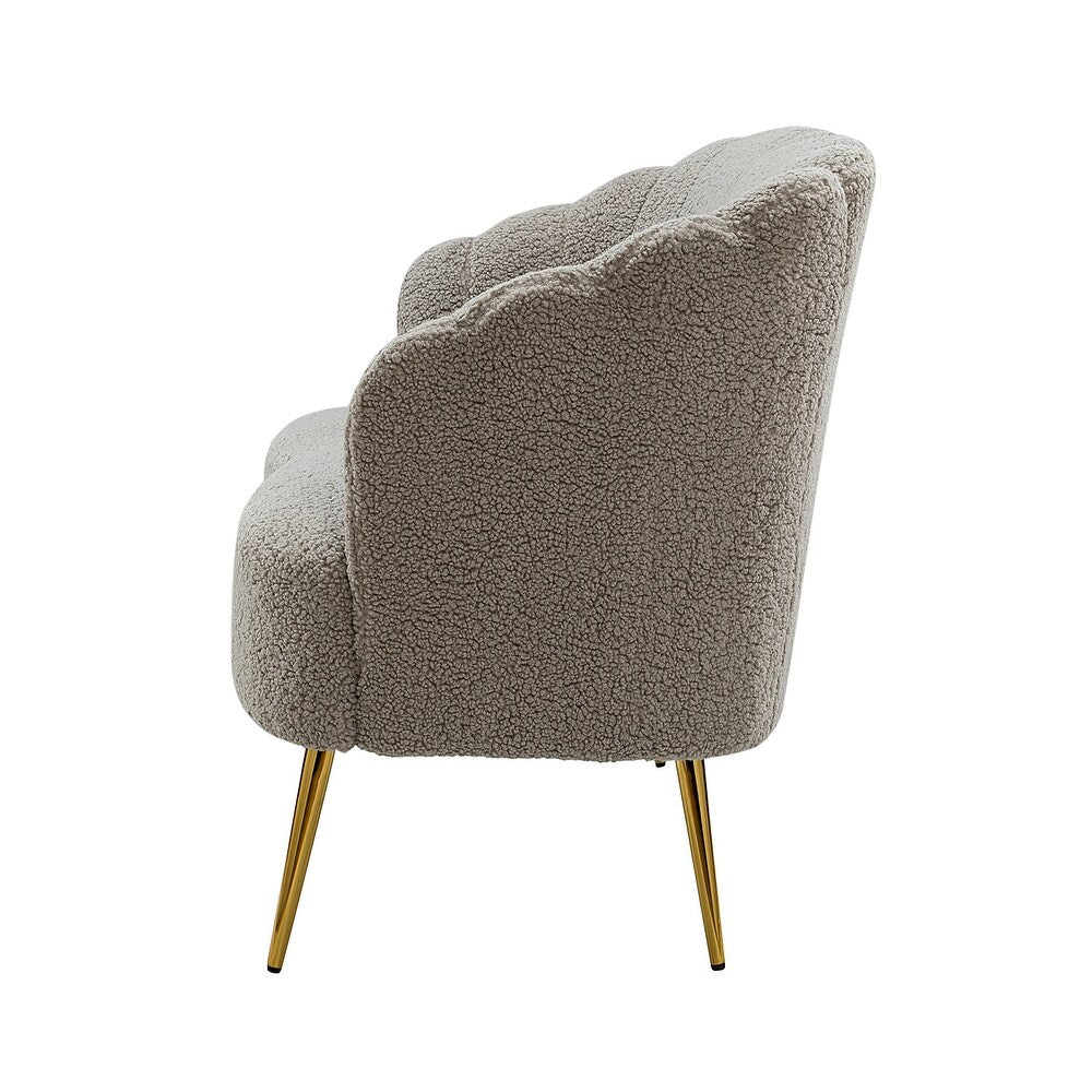 Ricardo 51.5"in.Loveseat with Channel Tufted Back