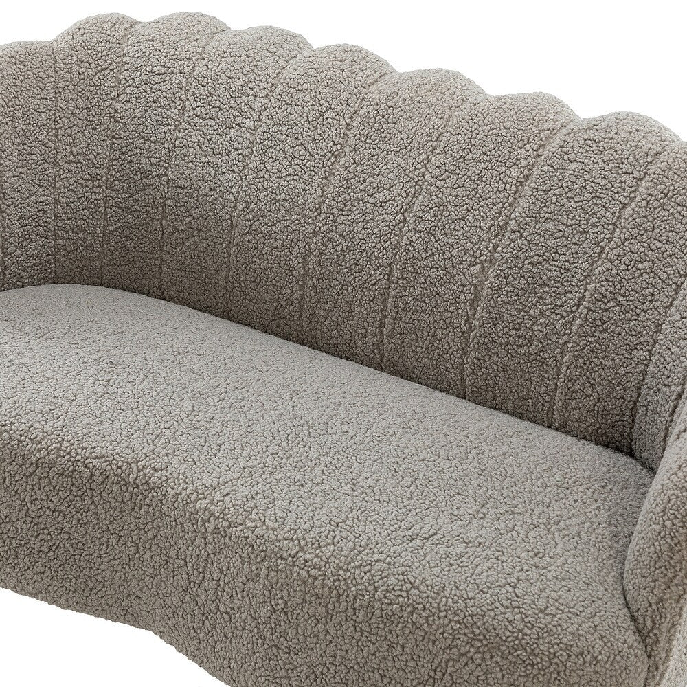 Ricardo 51.5"in.Loveseat with Channel Tufted Back