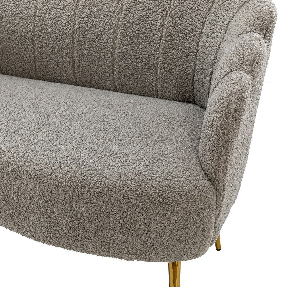 Ricardo 51.5"in.Loveseat with Channel Tufted Back