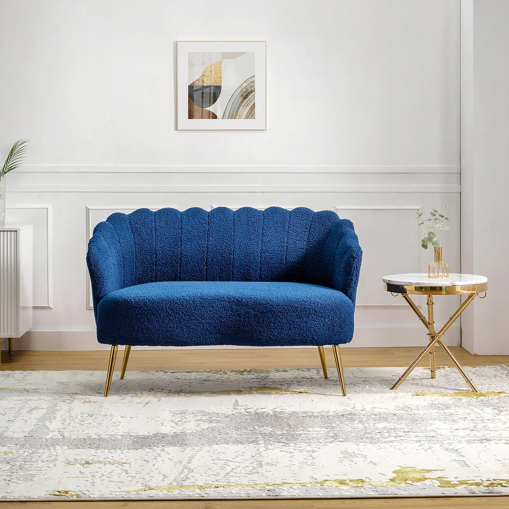 Ricardo 51.5"in.Loveseat with Channel Tufted Back