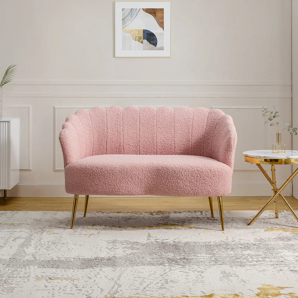 Ricardo 51.5"in.Loveseat with Channel Tufted Back