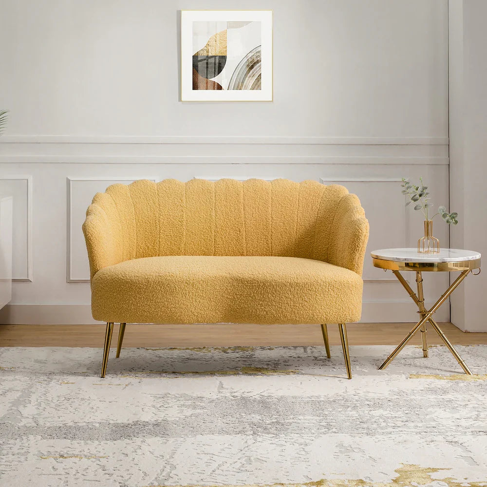 Ricardo 51.5"in.Loveseat with Channel Tufted Back