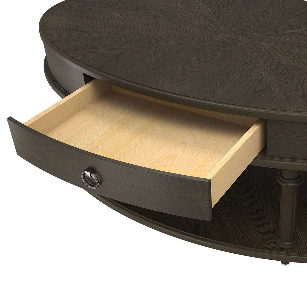 Neoptolemus Transitional Style Three Pieces Sets for Living Room and Bedroom with Storage Space
