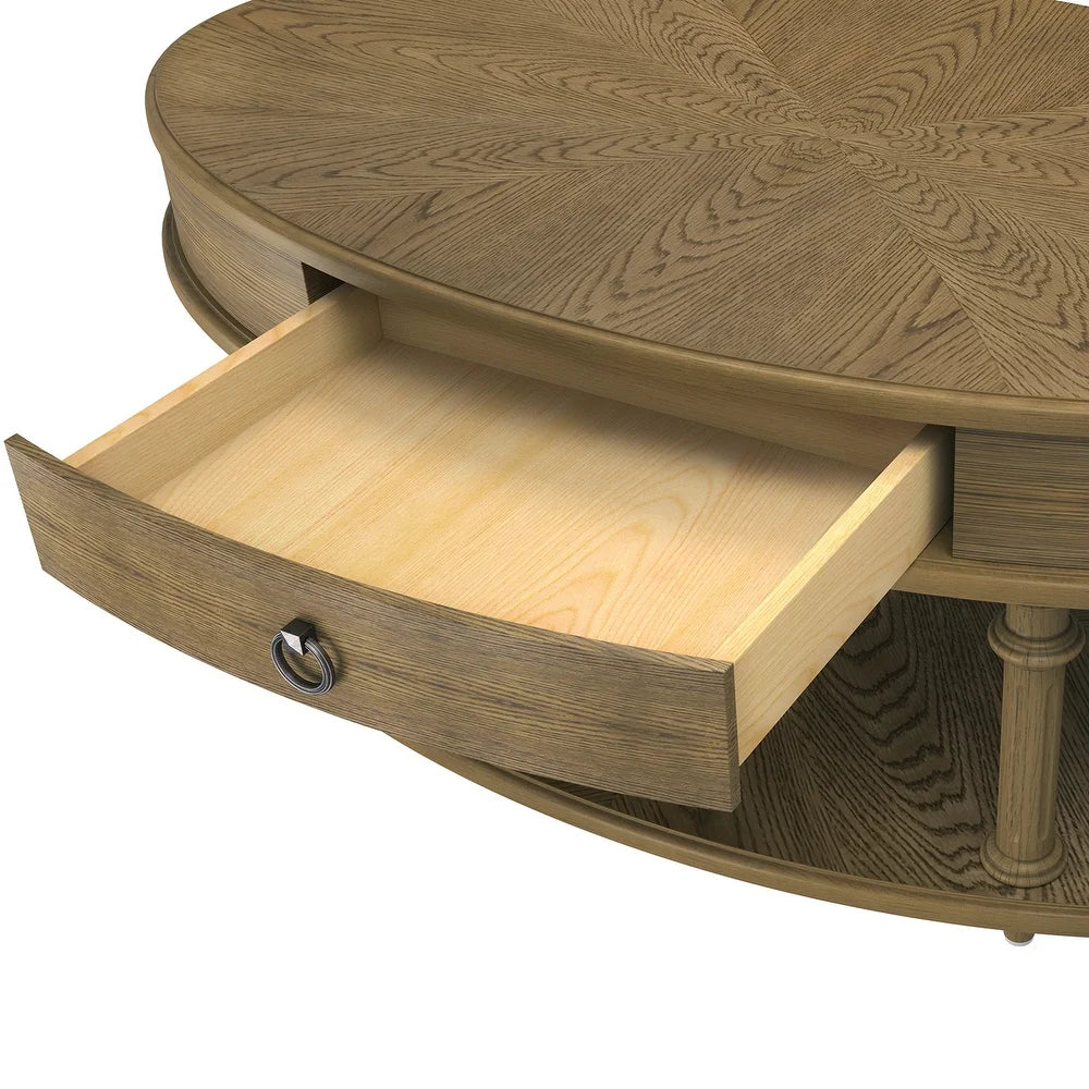 Neoptolemus Transitional Style Three Pieces Sets for Living Room and Bedroom with Storage Space