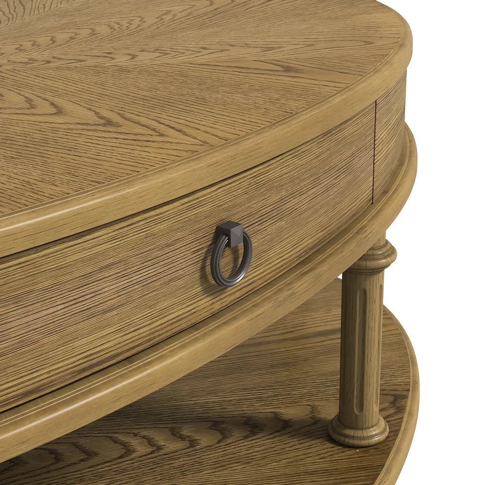 Neoptolemus Transitional Style Three Pieces Sets for Living Room and Bedroom with Storage Space