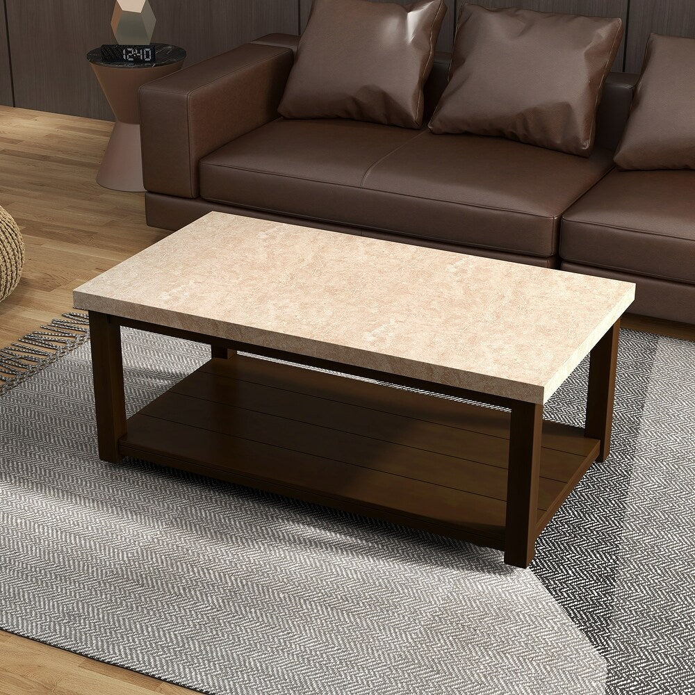 Norma Multifunctional Rectangular Coffee Table