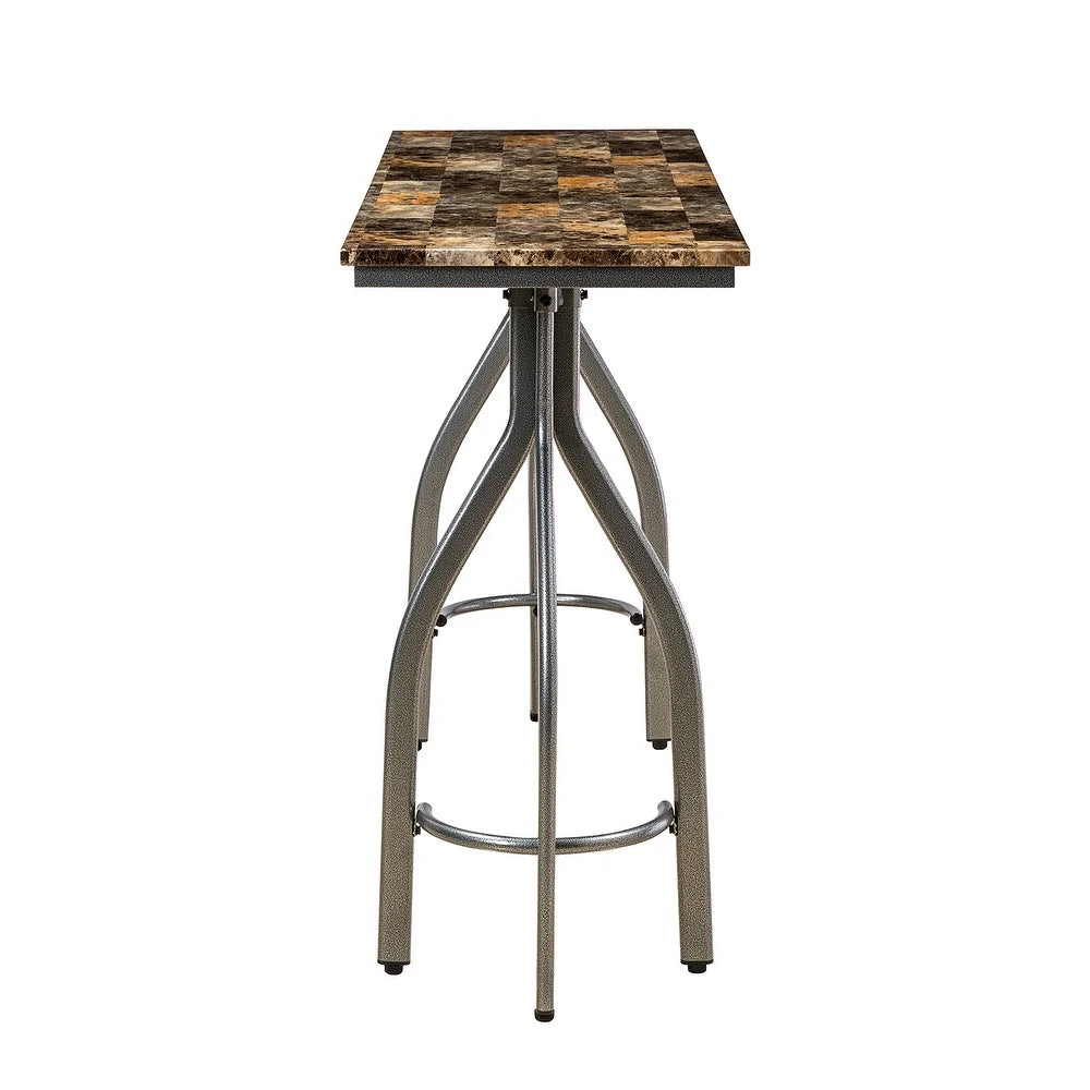 Olga 3 Piece Dining Room Set with Urban Chic Finishes