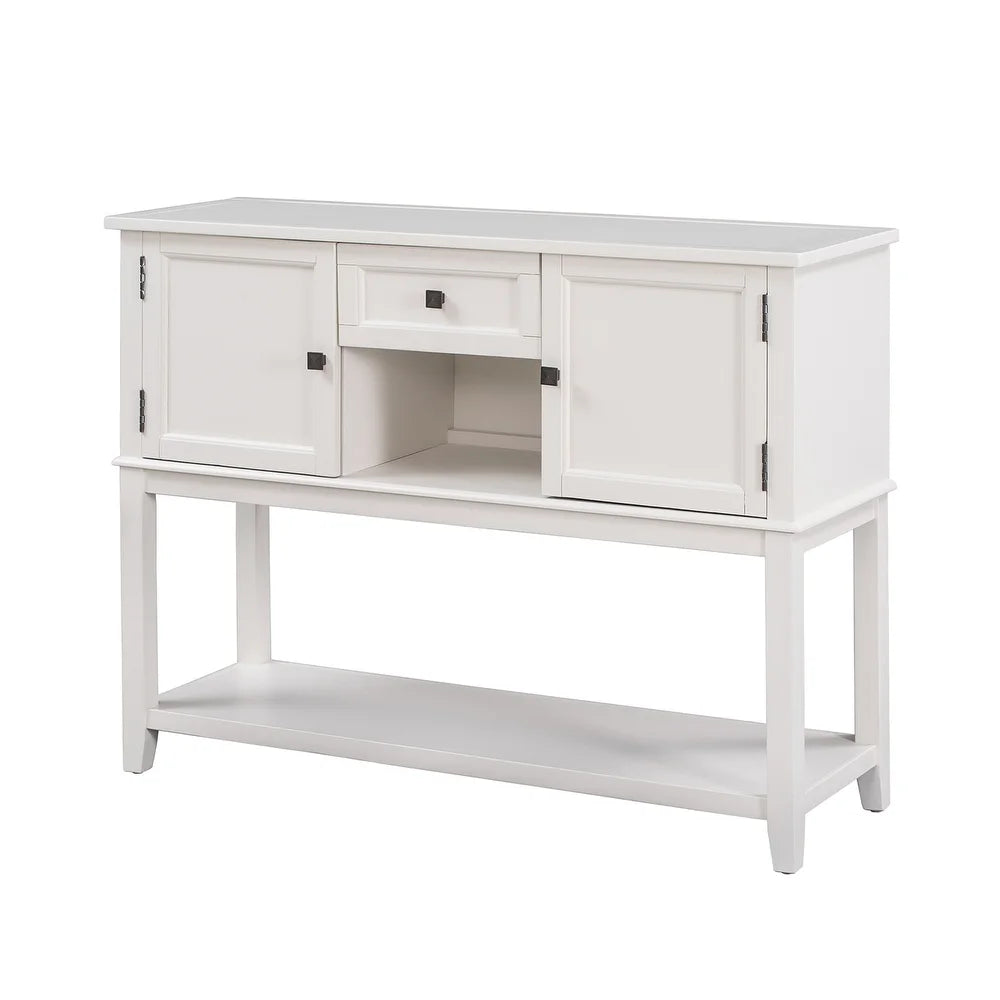 Onchestus 45"in.Console Table with Drawers and Shelves