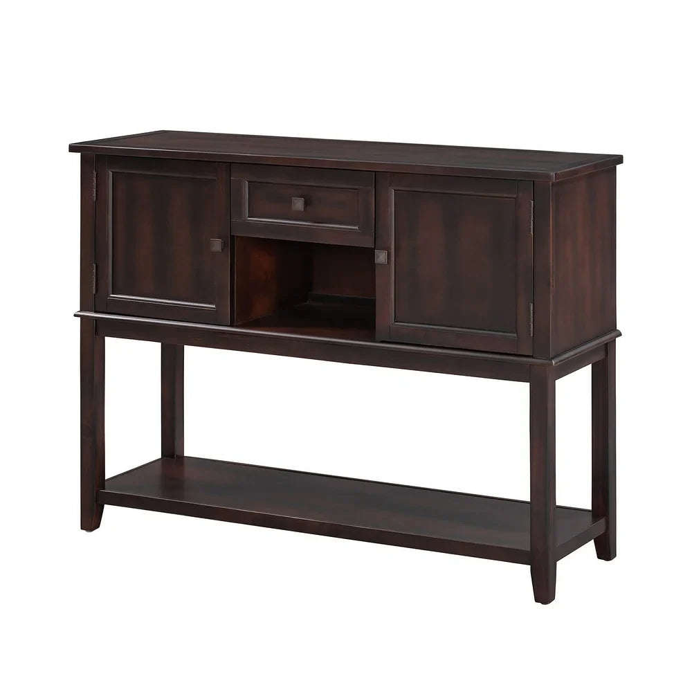 Onchestus 45"in.Console Table with Drawers and Shelves