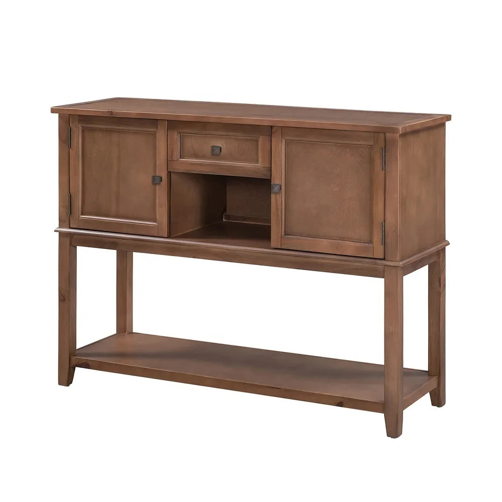 Onchestus 45"in.Console Table with Drawers and Shelves