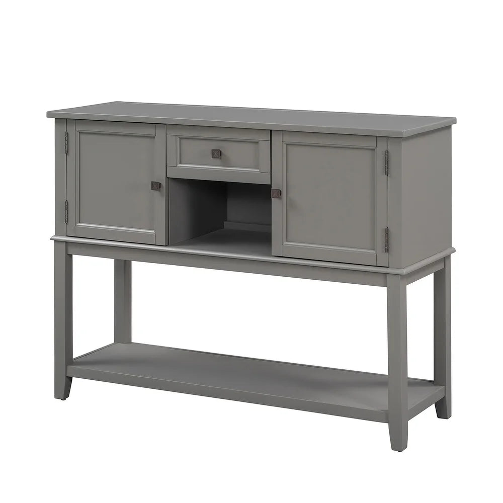 Onchestus 45"in.Console Table with Drawers and Shelves