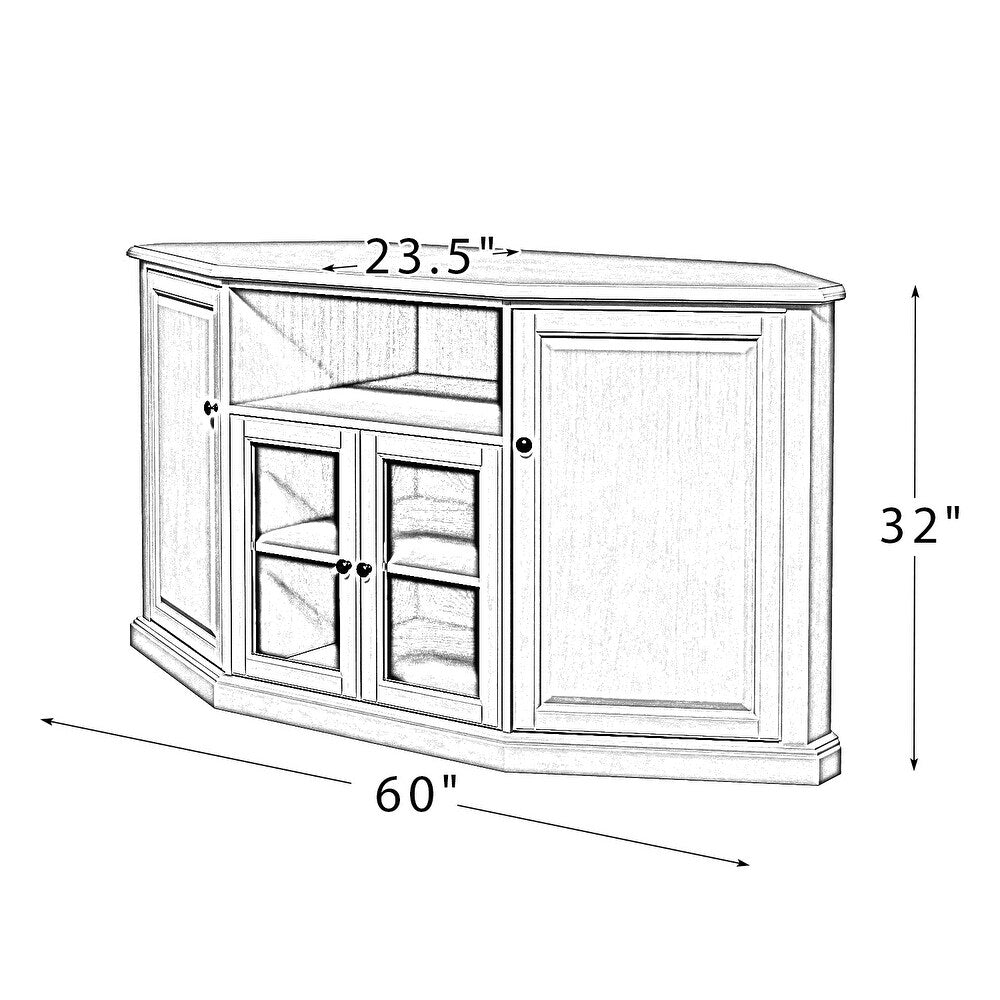 TV Stand with Storage with Shelf