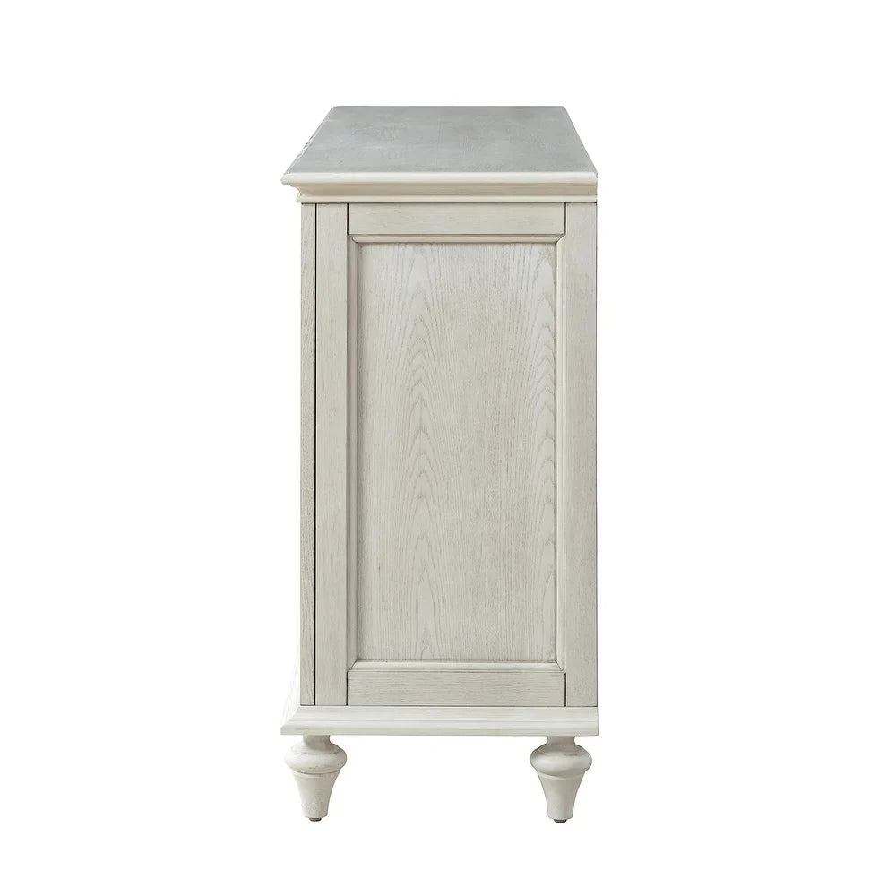 Oswaldo Traditional 58'' Wide 3 Drawer Sideboard with 4 Doors