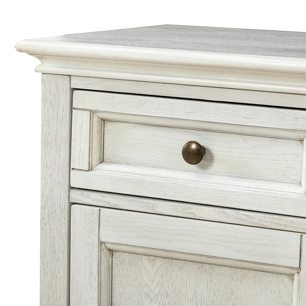Oswaldo Traditional 58'' Wide 3 Drawer Sideboard with 4 Doors