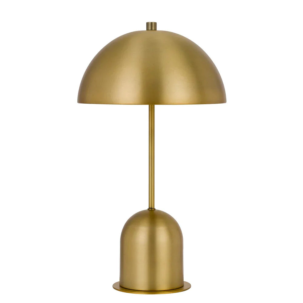 Peppa Antique Brass Metal Accent Lamp with Touch Sensor