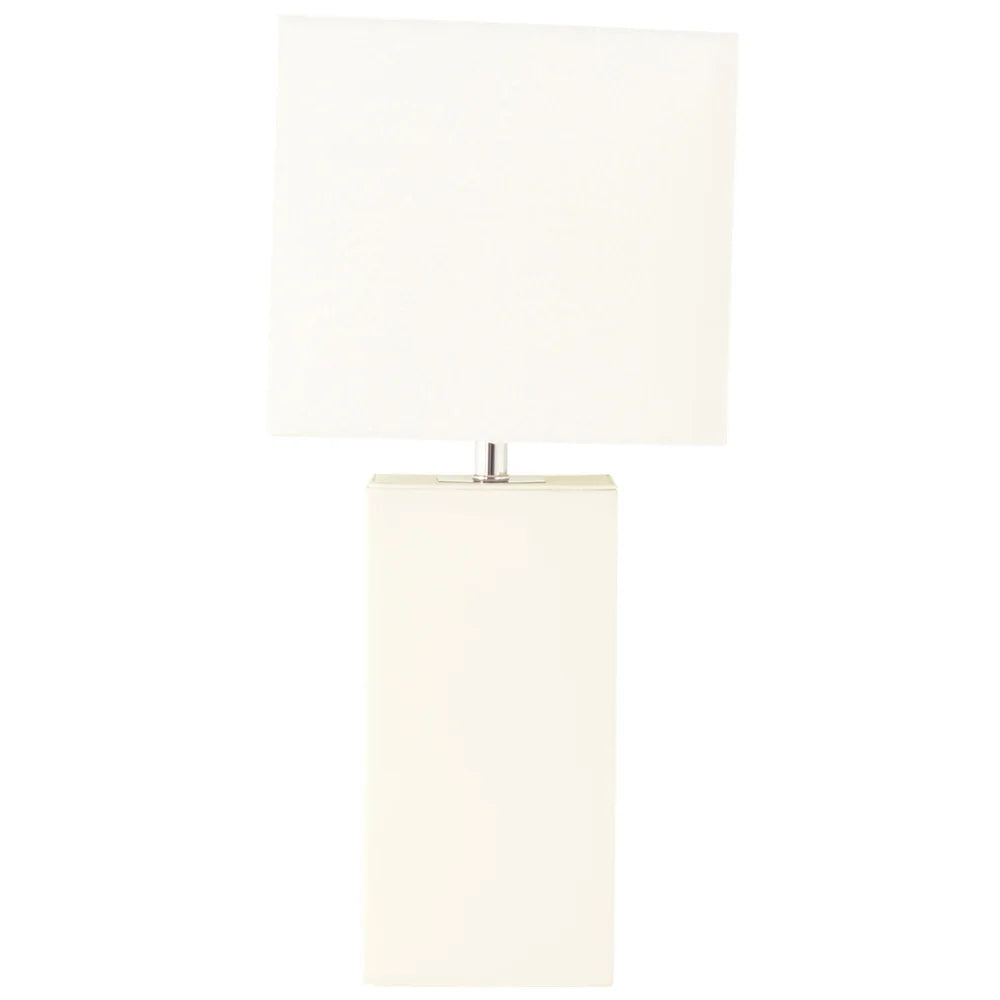 Porch & Den Mt. Carmel Leather 1-light Table Lamp