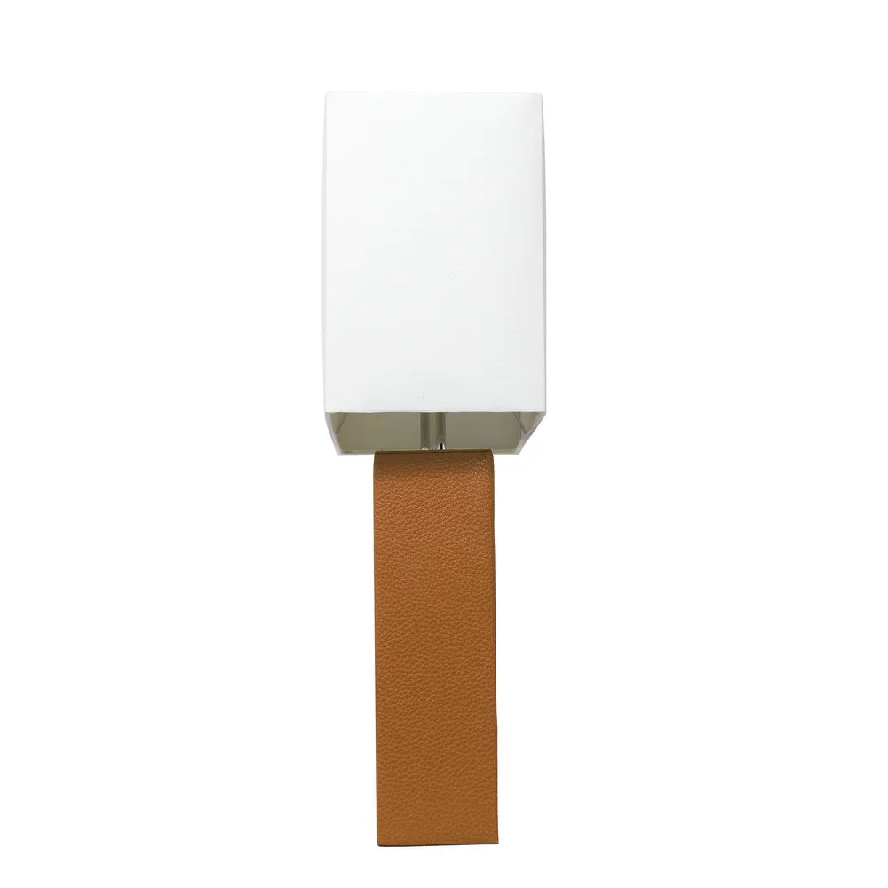 Porch & Den Mt. Carmel Leather 1-light Table Lamp