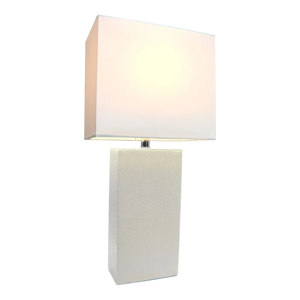Porch & Den Mt. Carmel Leather 1-light Table Lamp