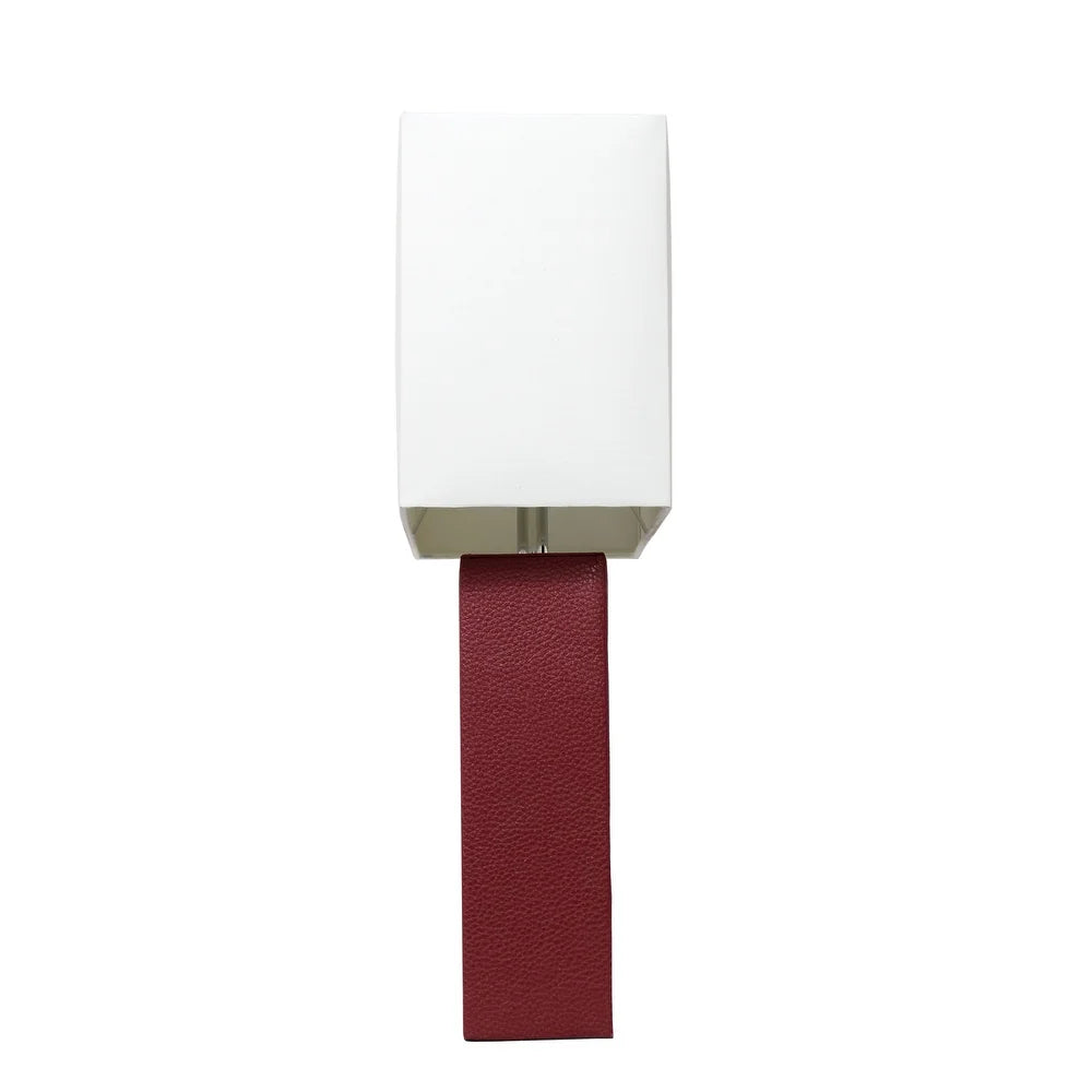 Porch & Den Mt. Carmel Leather 1-light Table Lamp