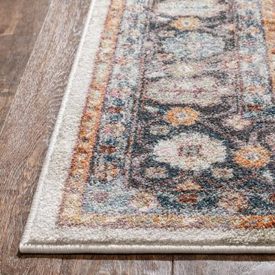 Roswell Bohemian Eclectic Aztec Beige Rug