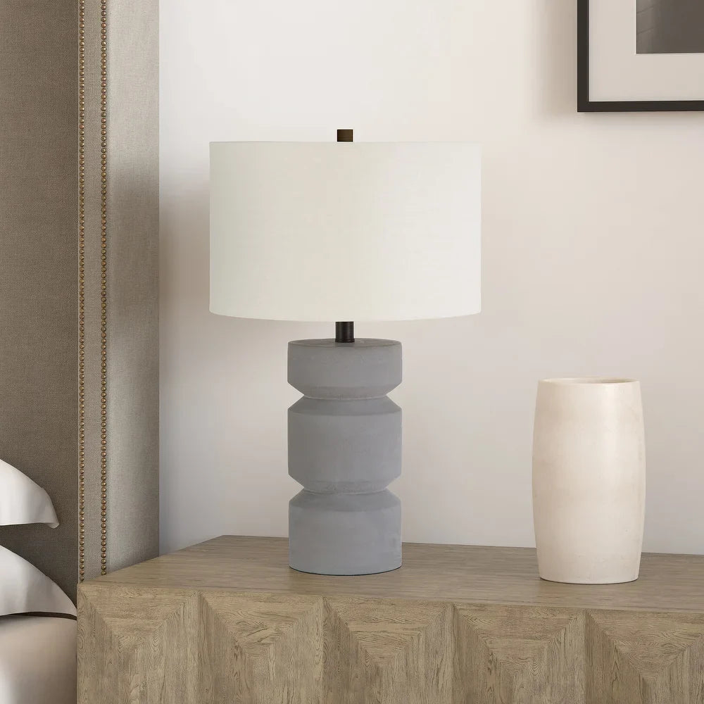 Reyna Industrial Glam Table Lamp (Optional Finishes)