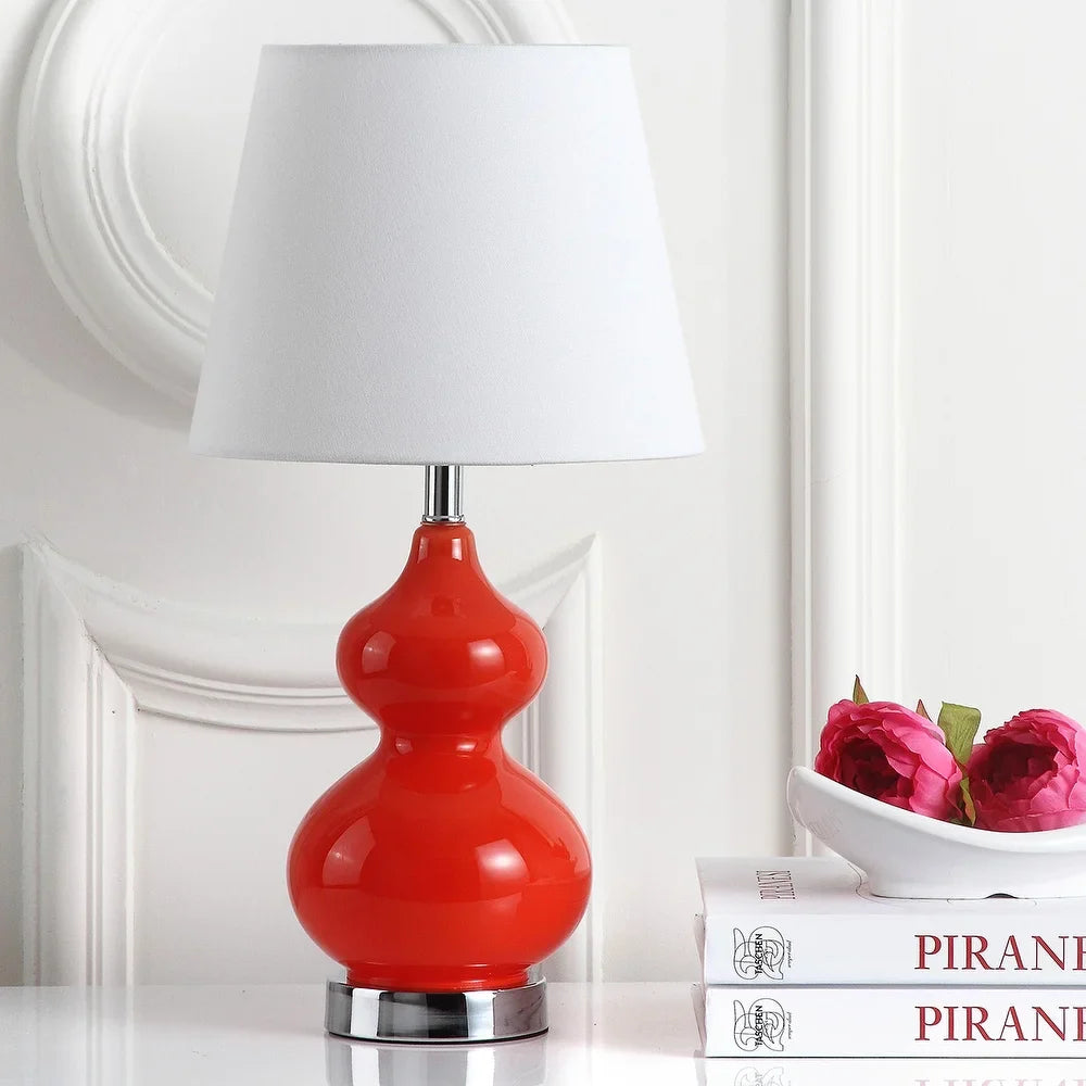 Kids Lighting 19-inch Eva Orange Double Gourd Mini Table Lamp - 0