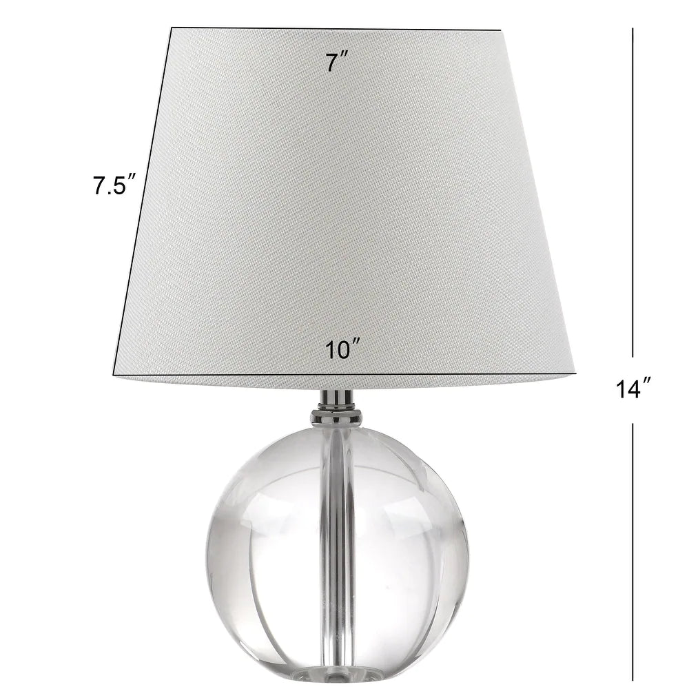 Lighting 14-inch Mable Table Lamp - 10"x10"x14"