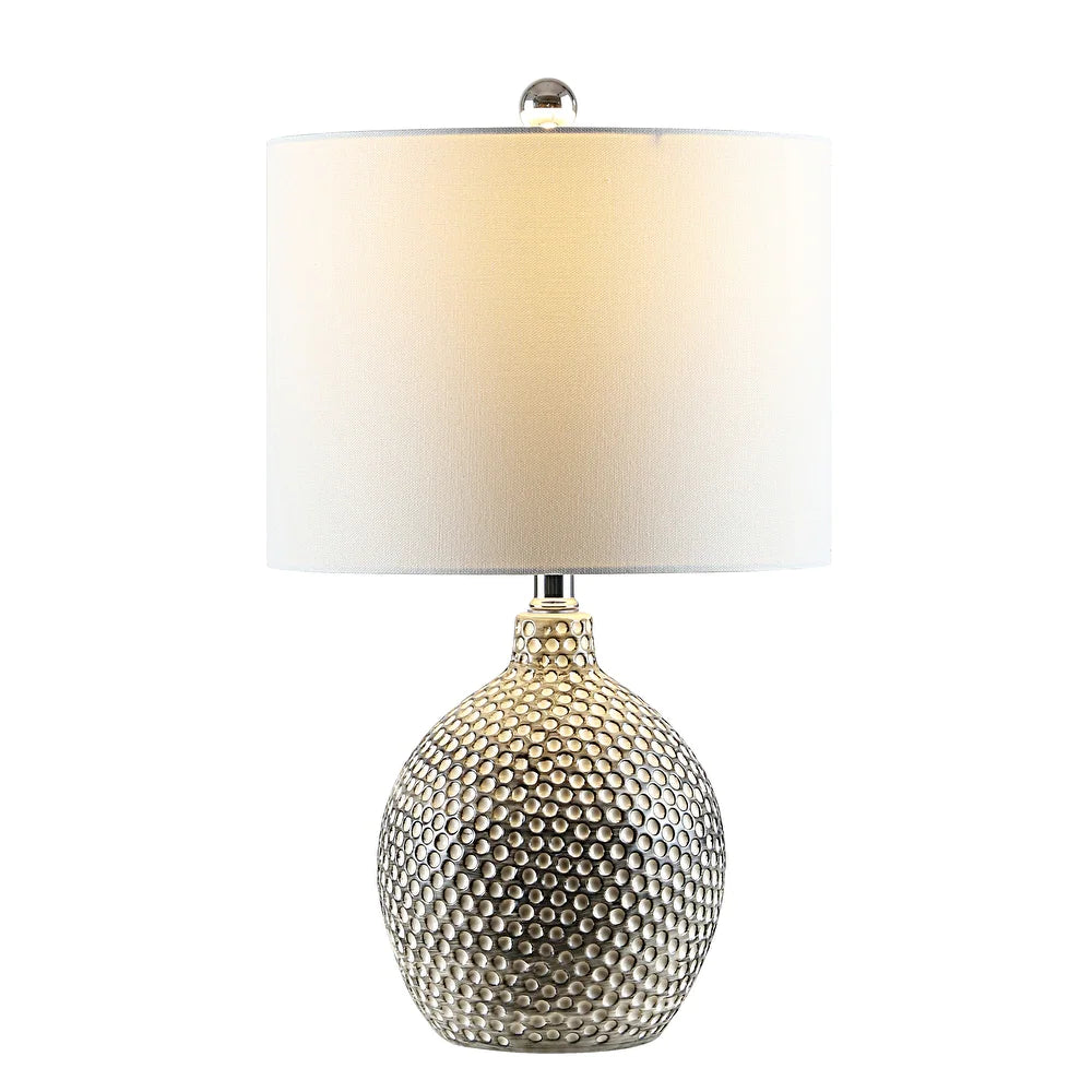 Lighting 19-inch Breeda Ceramic Table Lamp - 12" x 12" x 19"