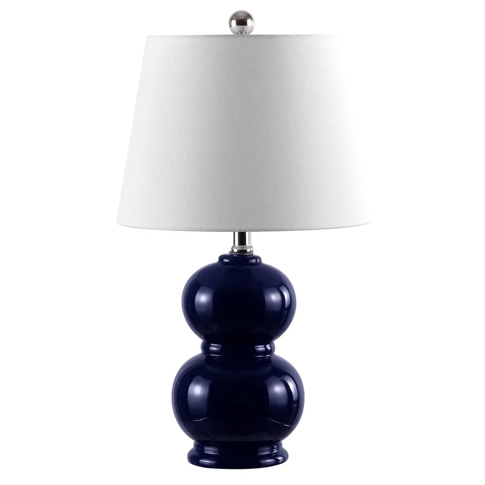 Lighting 22-inch Everlee Ceramic Table Lamp - 12" x 12" x 22"