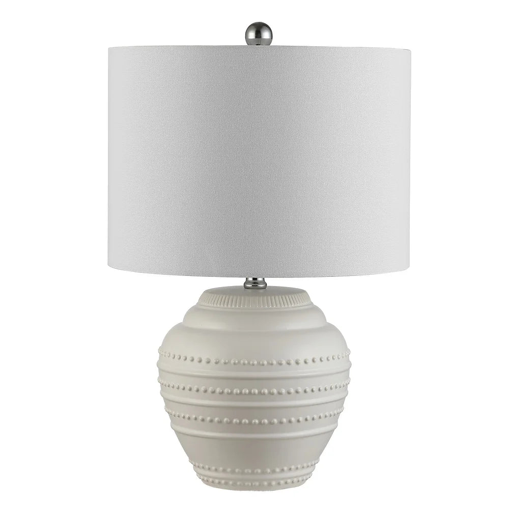 Lighting 22-inch Lenon Ceramic Table Lamp - 14" x 14" x 22"