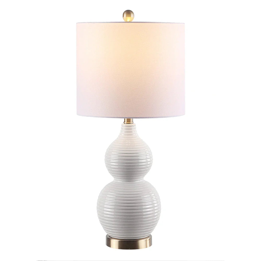 Lighting 24.5-inch Emery Mosaic Table Lamp - 12" x 12" x 24.5"