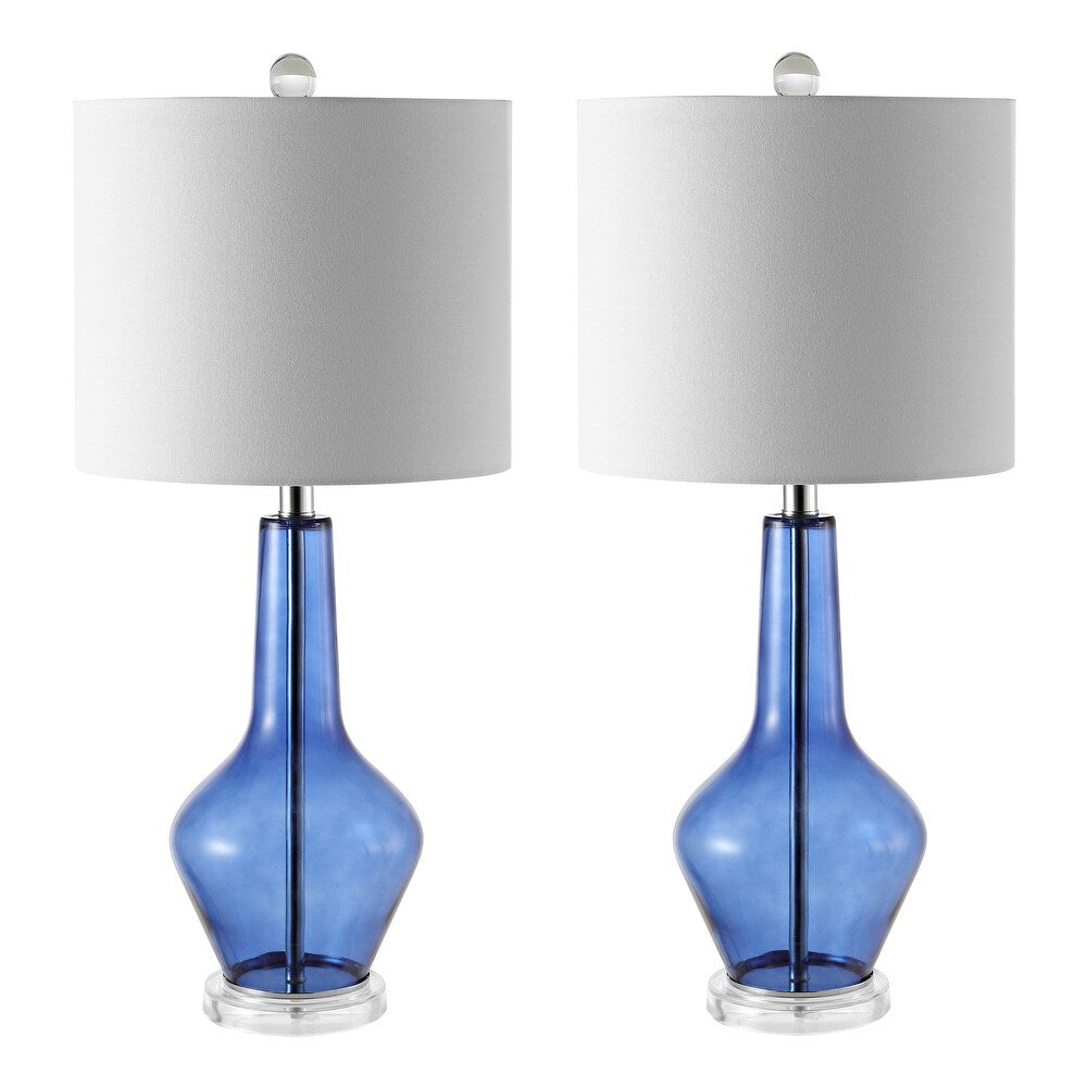 Lighting 24" Velor Table Lamp - 11"x11"x24"