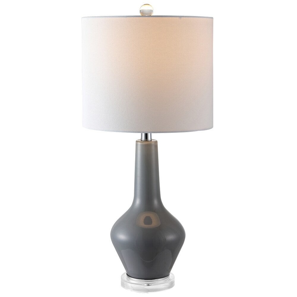 Lighting 24" Velor Table Lamp - 11"x11"x24"