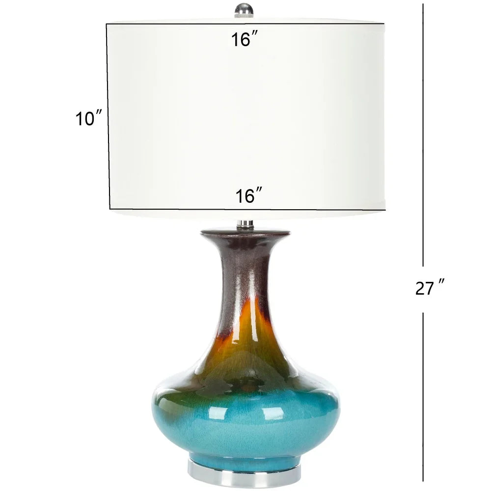 Lighting 27-inch Sea Colors Table Lamp - 16"x16"x27"