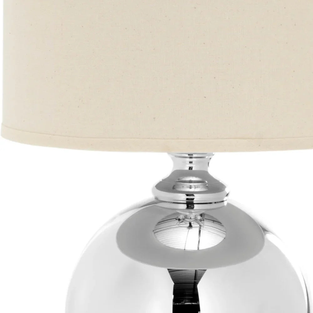 Lighting 29-inch Glass Sphere Table Lamp - 15"x15"x28"