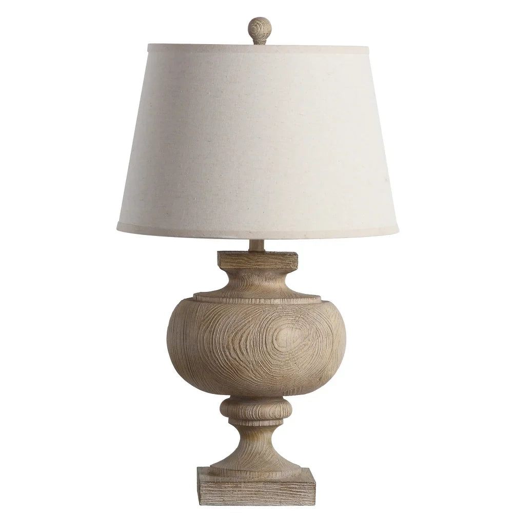 Lighting 31-inch Prescott Wood LED Table Lamp - 18"x18"x31"