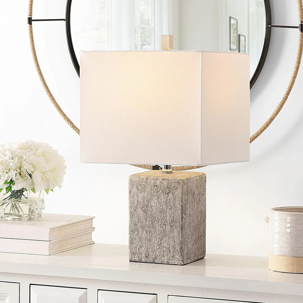 Lighting Jaxon 21-inch Ceramic LED Table Lamp (Set of 2) - 12" W x 12" L x 21" H