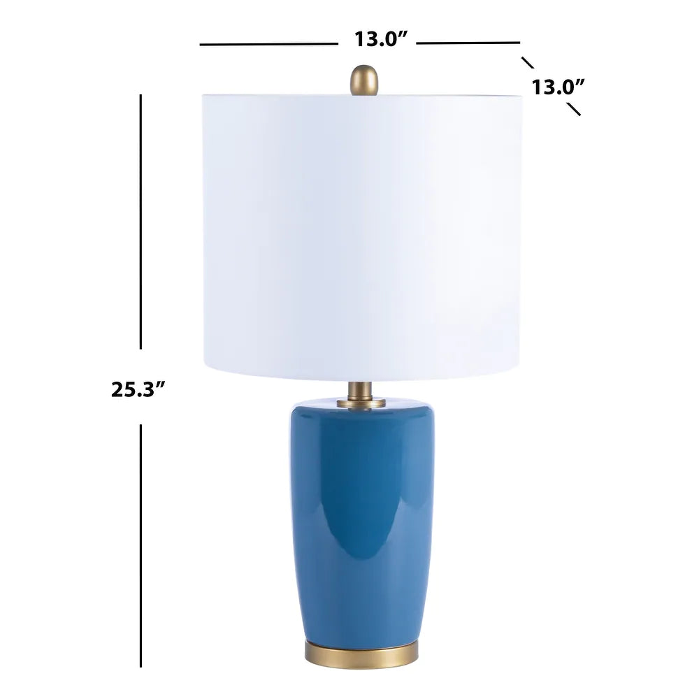 Lighting Landren 27-inch Ceramic LED Table Lamp (Set of 2) - 12" W x 12" L x 27" H