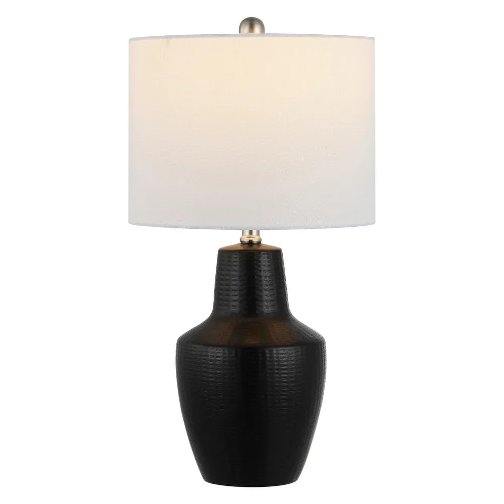 Lighting Voetta Modern 23-inch Table Lamp - 12 in. W x 12 in. D x 23 in. H