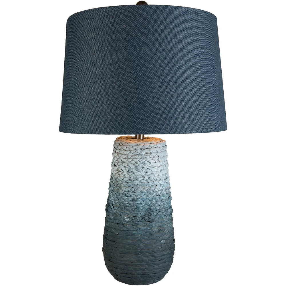 Sabeen 27 in. Blue Transitional Table Lamp