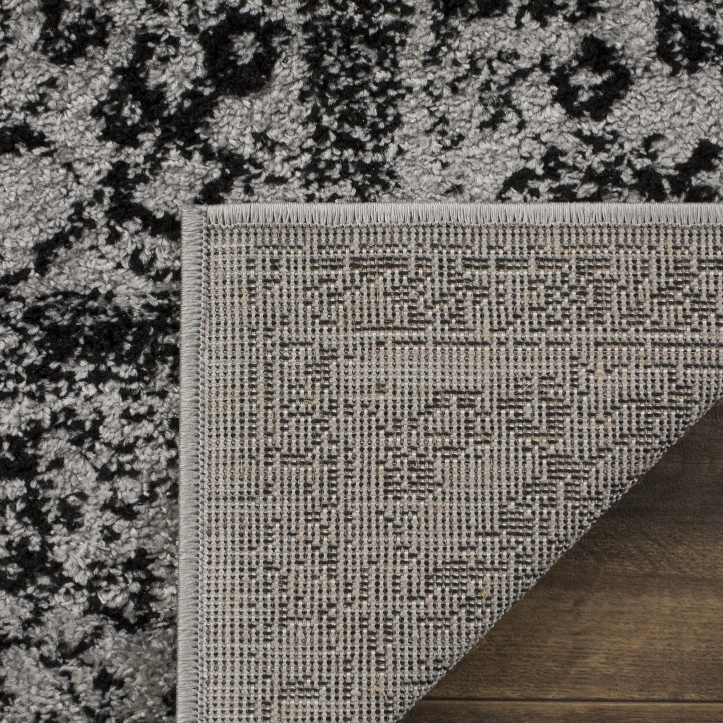 Vintage Distressed Grey/Gray / Black Area Rugs