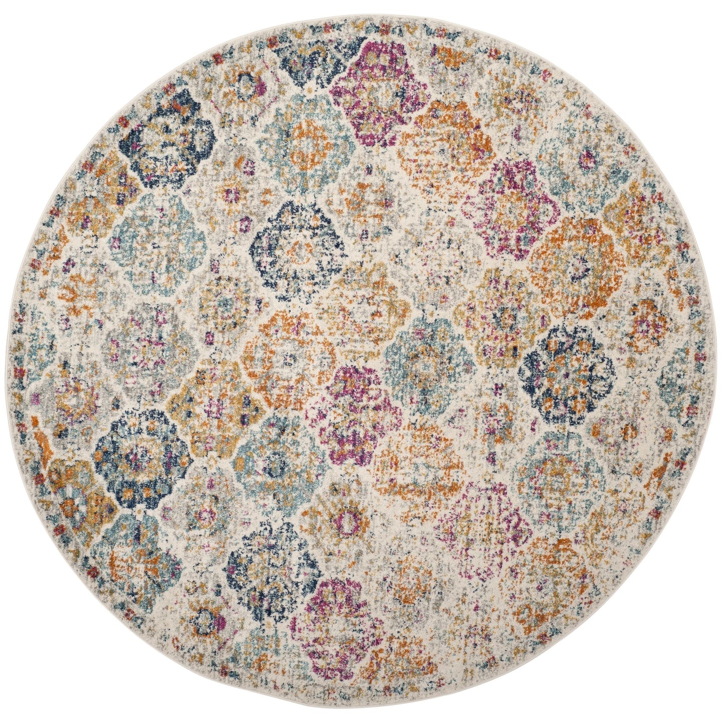 Vintage Cream/Multi-color Rugs
