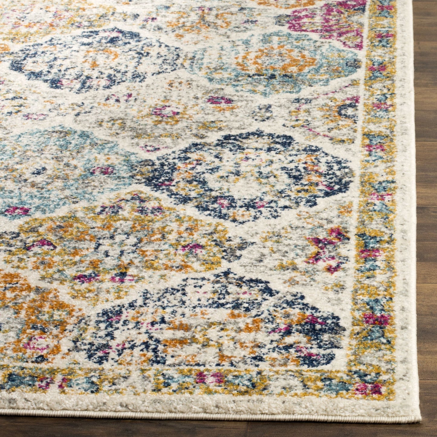 Vintage Cream/Multi-color Rugs