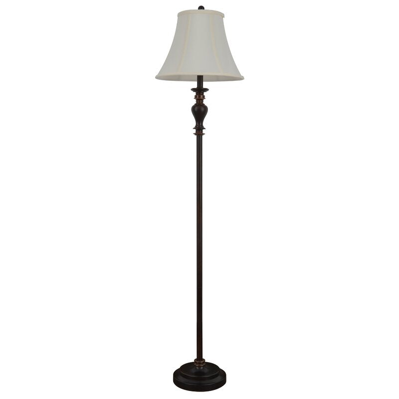 Traditional Resin Base 62 inch Floor Lamp