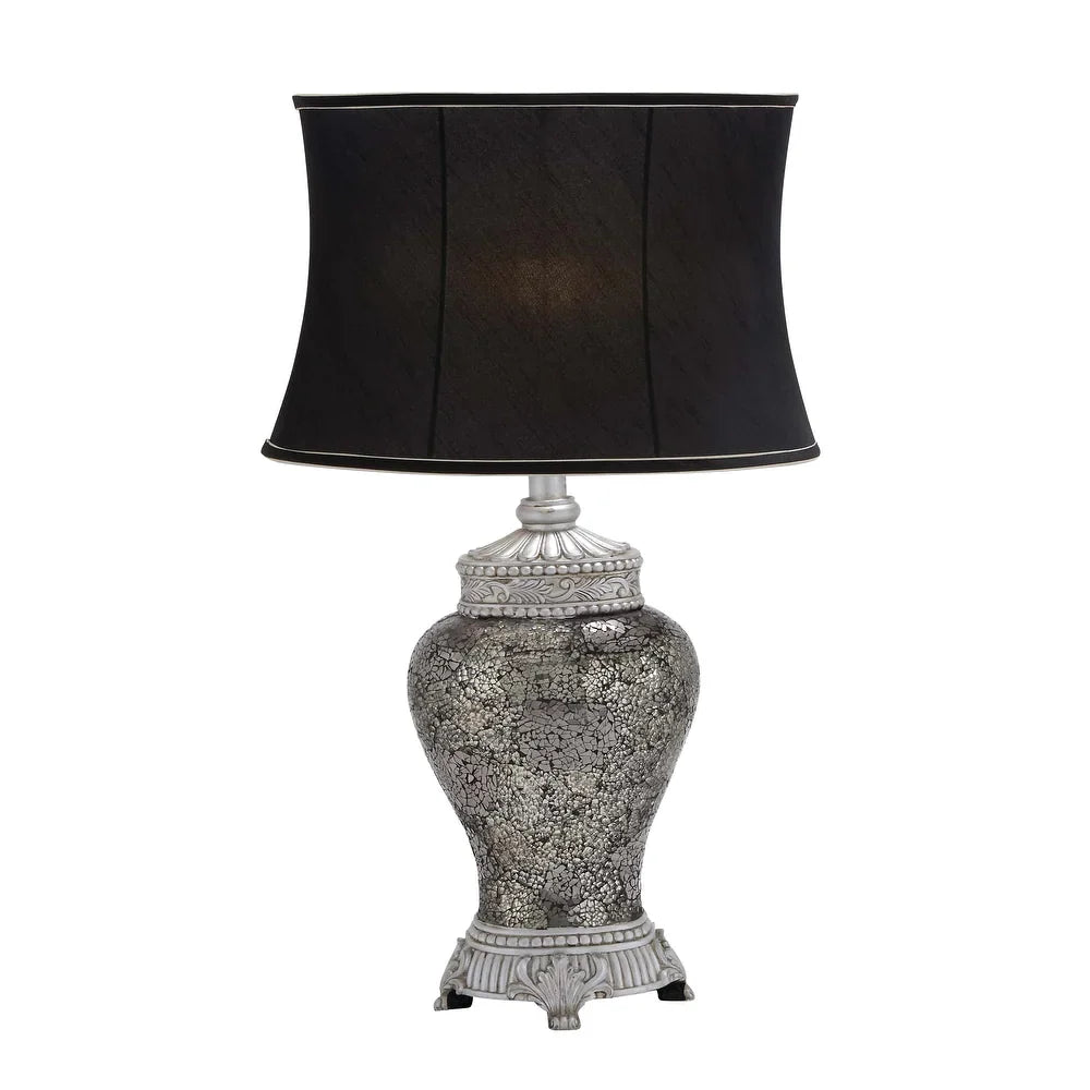 Glass Glam Table Lamp 30 x 18 x 11 - 18 x 11 x 30